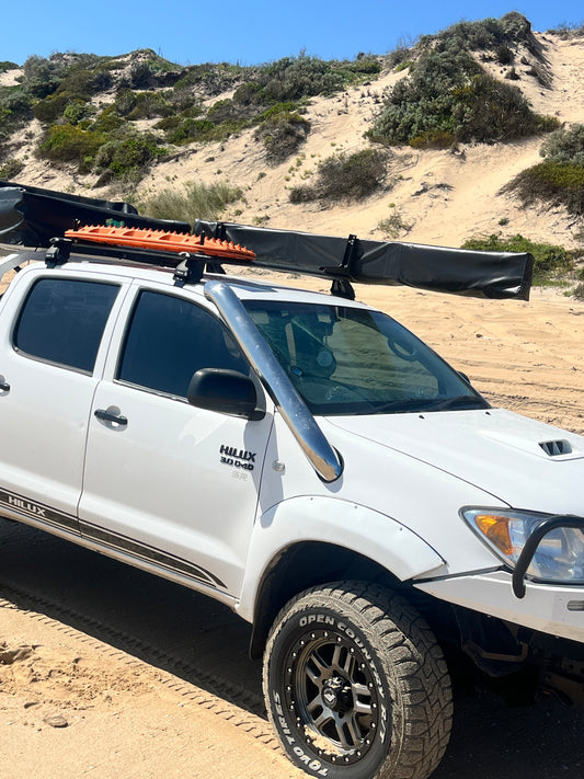 N70 Hilux Stainless Short Entry Snorkel 4"